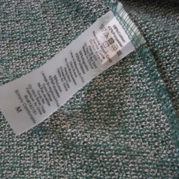 Lularoe Green Knit Joy Vest - Picture 4 of 7